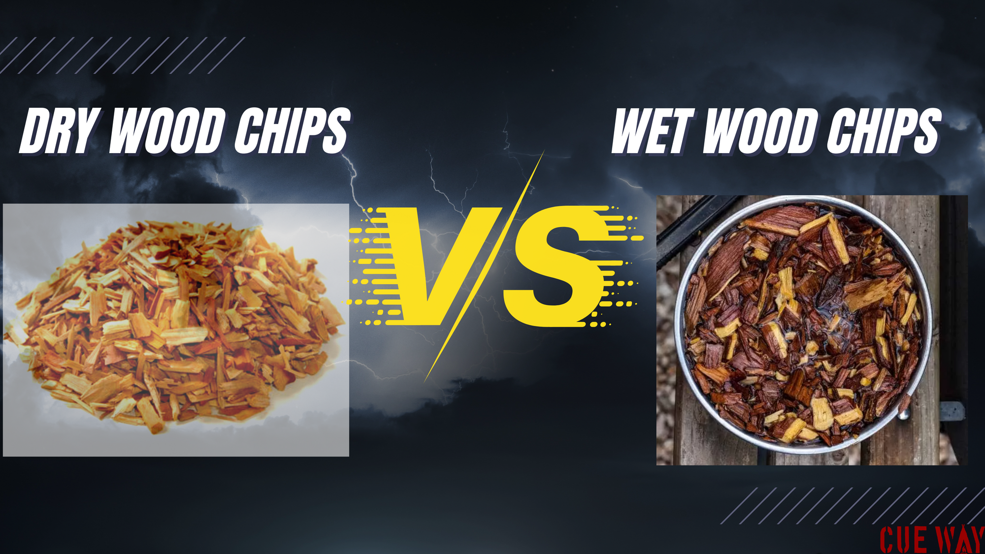 Wet Wood Chips Vs Dry for BBQ Smoking